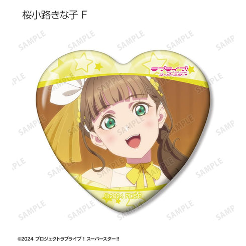 『ラブライブ!スーパースター!!』トレーディング 桜小路きな子オンリー 場面写ハート型缶バッジ(単位/BOX)